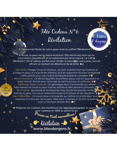 Ce coffret aide à révéler une peau plus lumineuse, fraîche et équilibrée, en redonnant à votre teint toute sa vitalité.