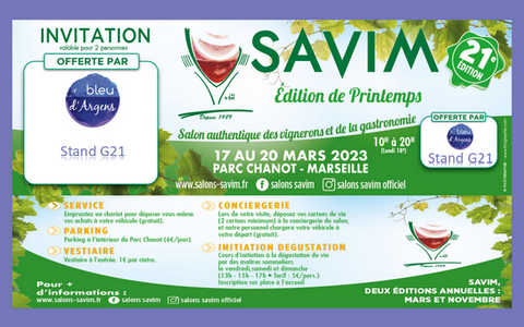 Salon SAVIM Edition de printemps du 17 au 20 Mars 2023