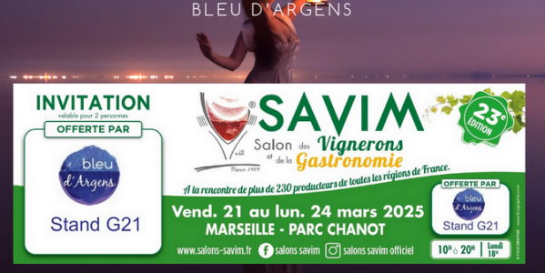 SAVIM Salon des vignerons et de la gastronomie du 21 au 24 Mars 2025